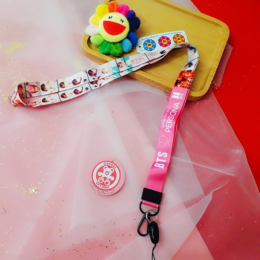 Dây Strap BTS Móc khóa Điện Thoại BTS PERSONA