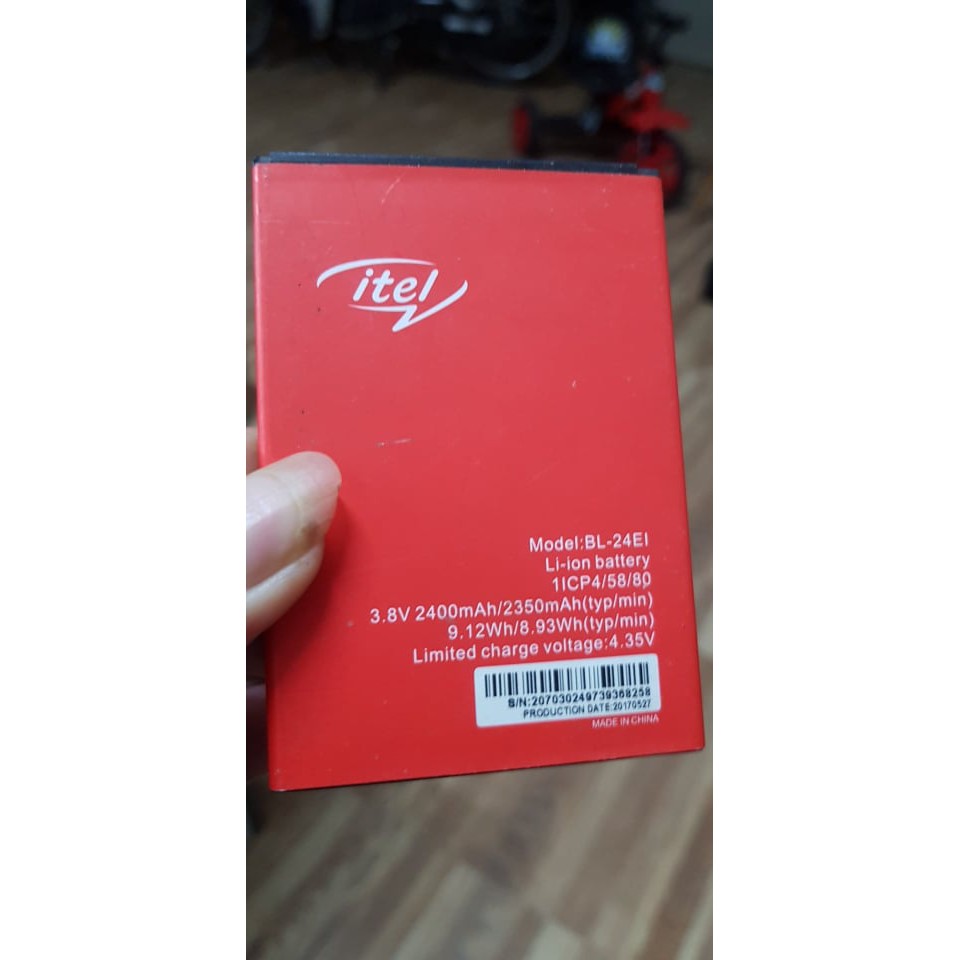 Pin itel 1BL24-EI cho máy 508 / S11 / S31 hãng cũ zin tháo máy