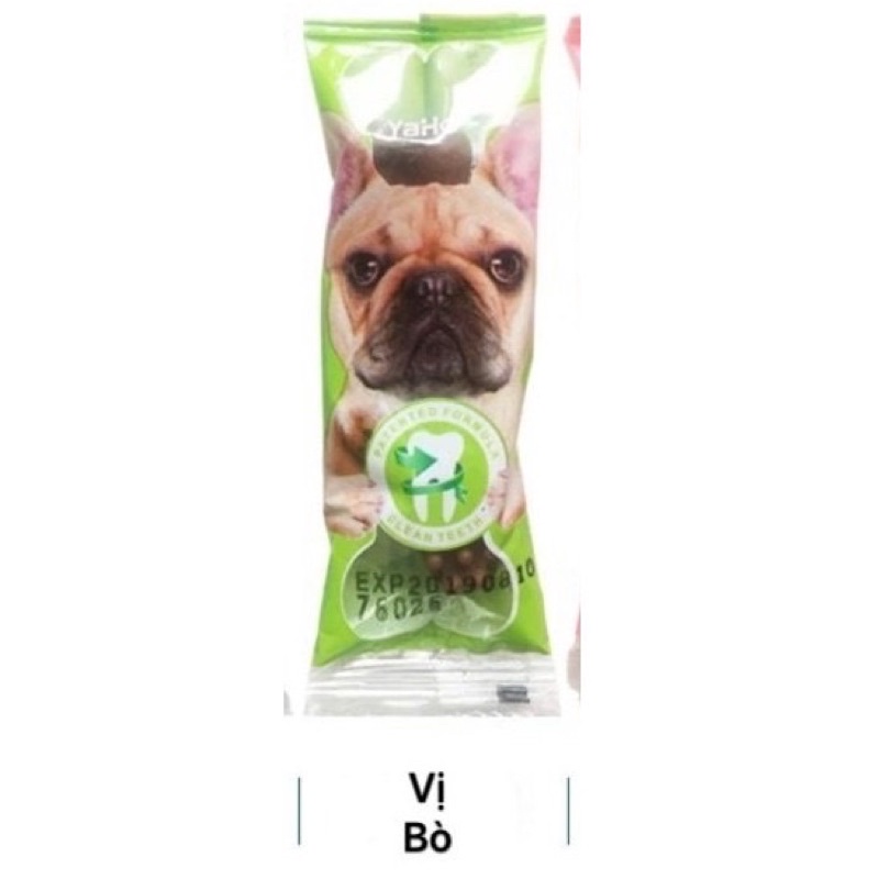XƯƠNG BÀN CHẢI YAHO GẶM SẠCH RĂNG 15G - HAYUMI