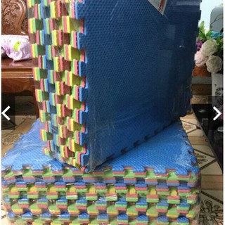 Thảm xốp ghép lót nền, trải sàn nhiều màu (bộ 6 miếng 60x60cm)