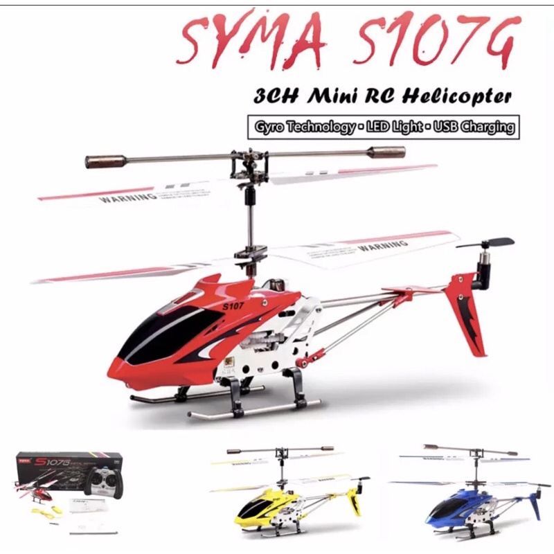 Máy bay điều khiển từ xa Syma S107G 2.4ghz gyro