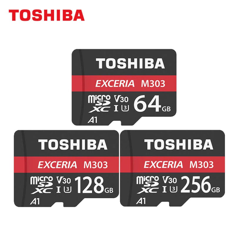 Thẻ nhớ MicroSDXC 64GB Toshiba Exceria U3 hổ trợ Video 4K - BH 5 năm
