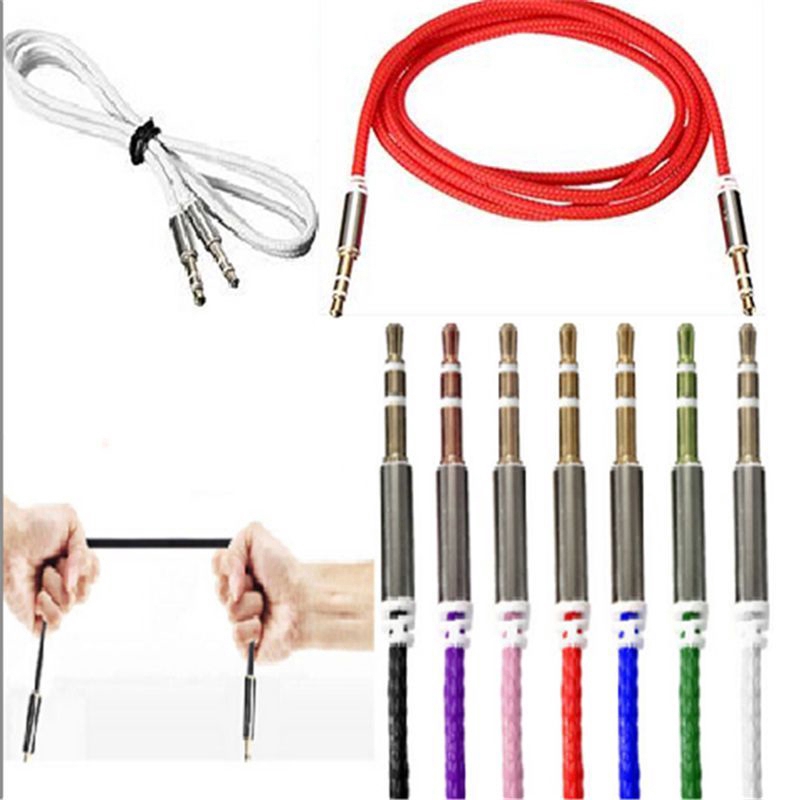 Dây cáp âm thanh nổi chuyển đổi đầu cắm sang lỗ cắm 3.5mm tiện lợi