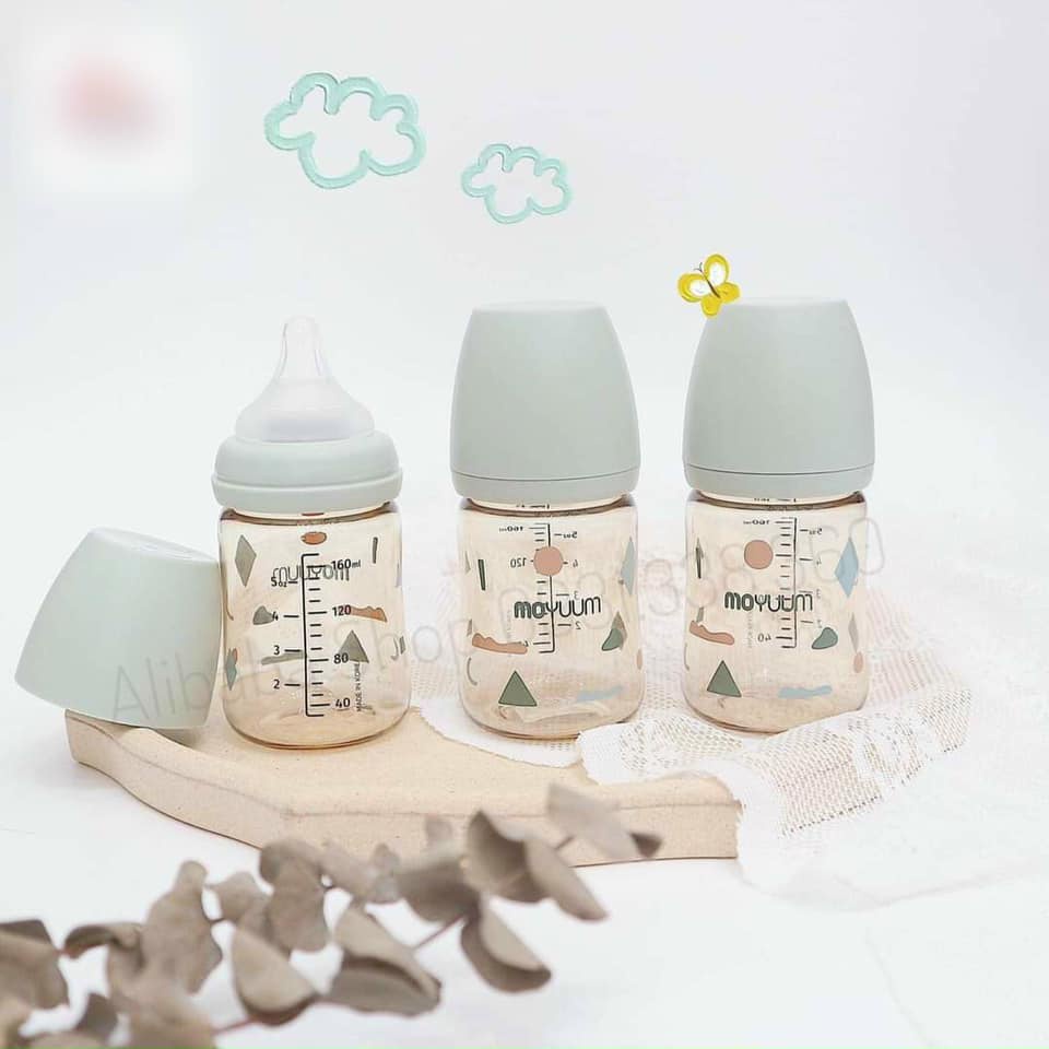 [CHÍNH HÃNG] Bình Sữa Moyuum Mây Hàn Quốc 170ml, 270ml