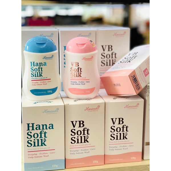 Dung dịch vệ sinh Hana Soft Silk Hanayuki chính hãng
