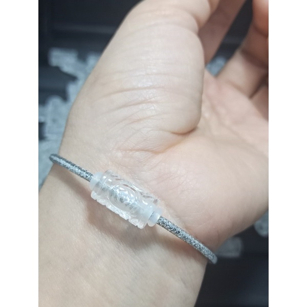 Đồng ngũ điếu T.A trắng xỏ dây cáp