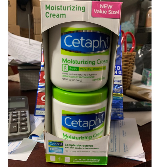 Kem dưỡng thể cetaphil 1 lốc 2 hủ 566g