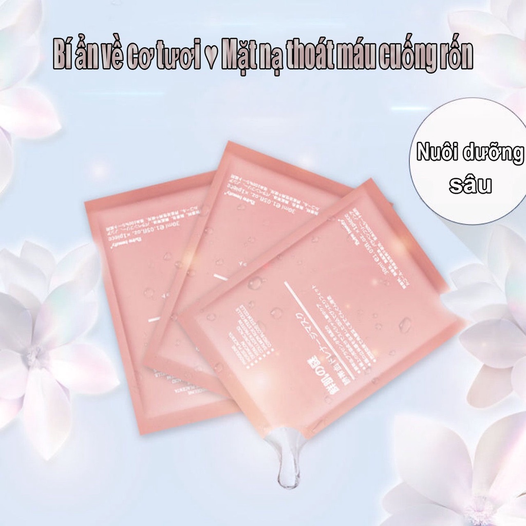 【Miễn phí vận chuyển】Mặt Nạ Tế Bào Gốc Nhau Thai Cừu Nhật Bản Cấp nước và làm mịn da tức thì | BigBuy360 - bigbuy360.vn