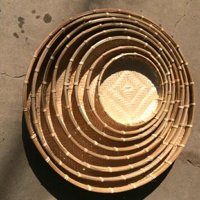 Mẹt tre cạp Mây chắc bền