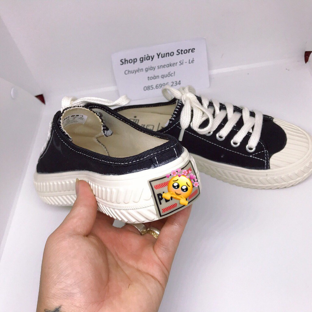 [Mã FAXANH245 giảm 10K đơn 50K] Giày Thể Thao Sneaker Đen Đế Cao Su Cao Cấp - MĐ1 | BigBuy360 - bigbuy360.vn