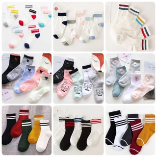 Set 5 đôi tất nữ cao cổ