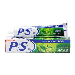 Kem đánh răng P/S bảo vệ 123 trà xanh tuýp 240g
