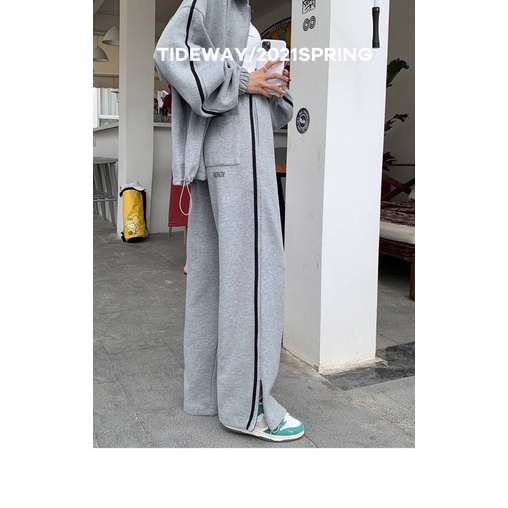 Set Bộ Thể Thao Nữ Thu Đông Thời Trang Năng Động, Cá Tính