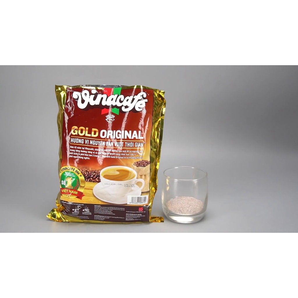 Cà Phê Vinacafe Gold 3 In 1 (24 Gói x 20g)