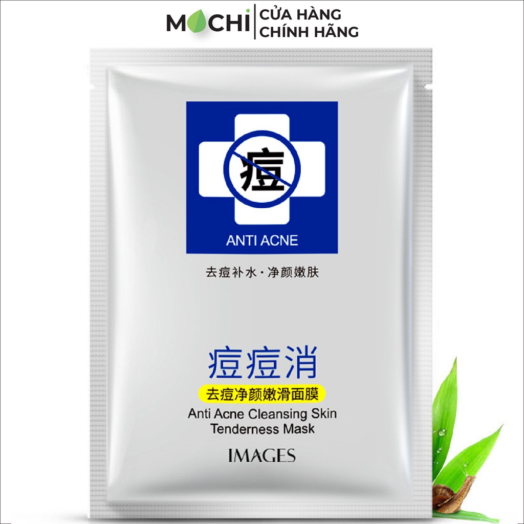 Mặt Nạ Giảm Mụn Kiềm Dầu Dưỡng Trắng Da Mụn Cám Mụn Đầu Đen Mask Giấy Cấp Ẩm Acne Skin IMAGES Nội Địa Trung MOCHI SHOP | BigBuy360 - bigbuy360.vn
