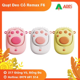 Quạt Đeo Cổ Remax F6 Bảo Hành Chính Hãng 6 Tháng