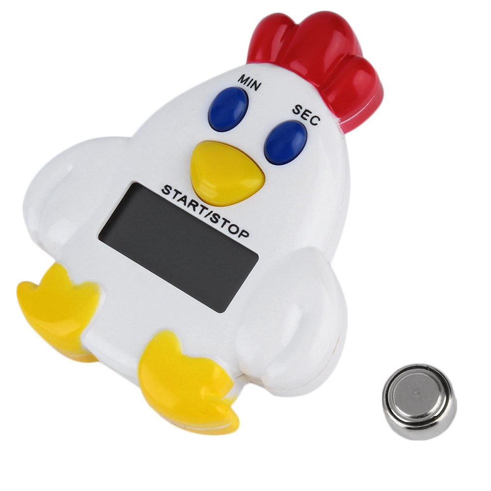 Đồng hồ hẹn giờ 99 phút hình con gà dùng cho nhà bếp tiện lợi