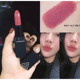 Son thỏi 3CE Style Nanda Lip color - màu 907 hồng đất