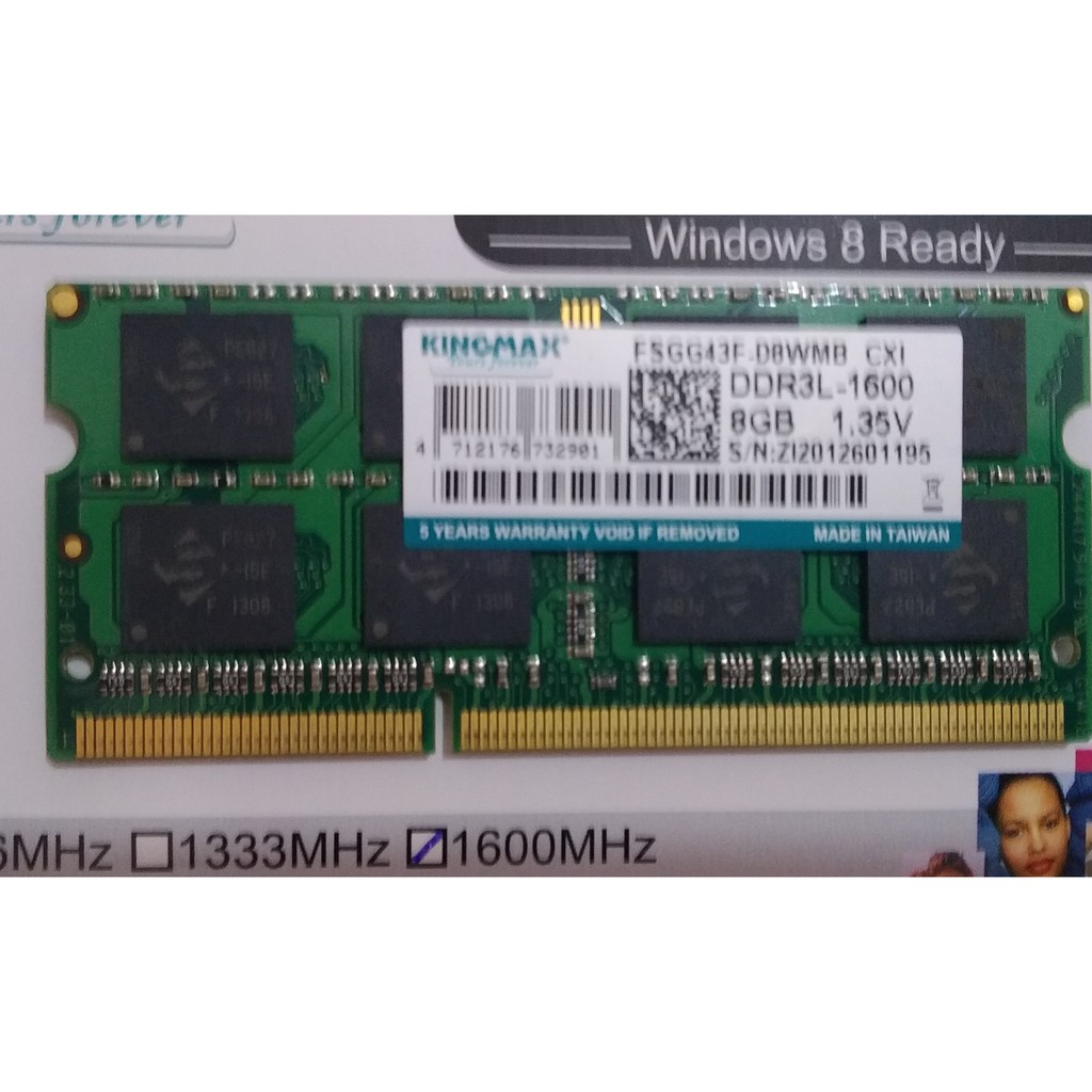 RAM laptop 4GB DDR3L, DDR3, 8GB DDR3L  tháo máy cực mới