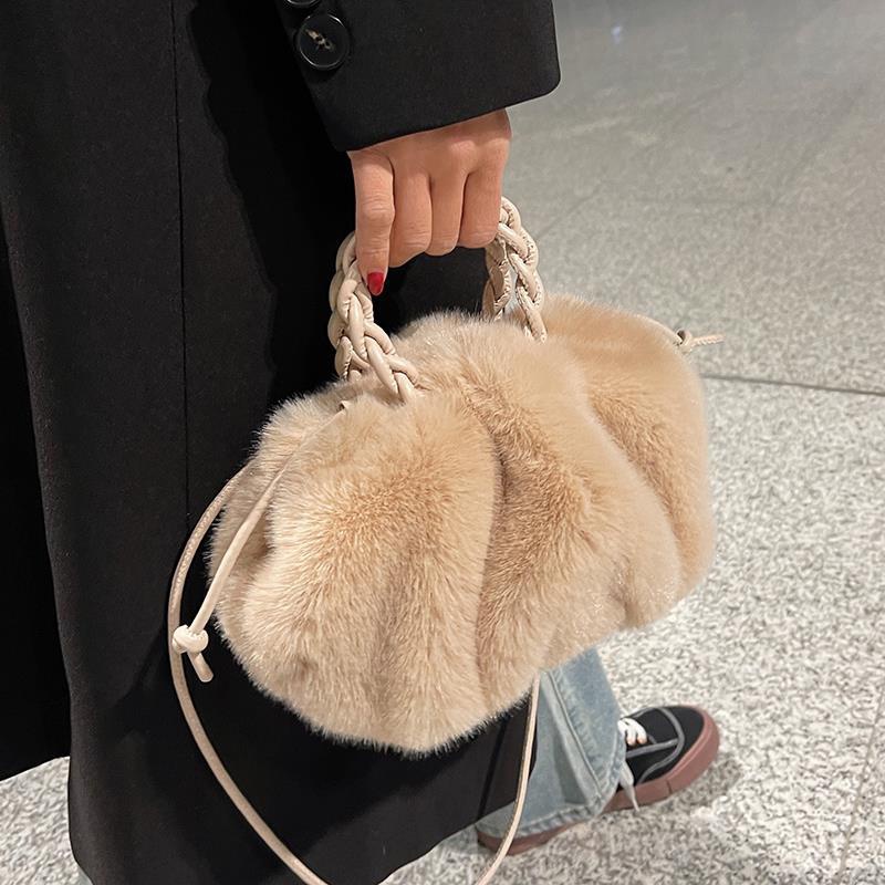 Túi Đeo Vai Bằng Vải Bông Thiết Kế niche Thời Trang Cho Nữ