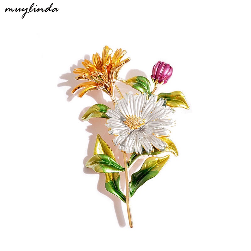 Ghim CàI ÁO HìNh Hoa CúC Đa DạNg ThờI Trang Cho Nữ