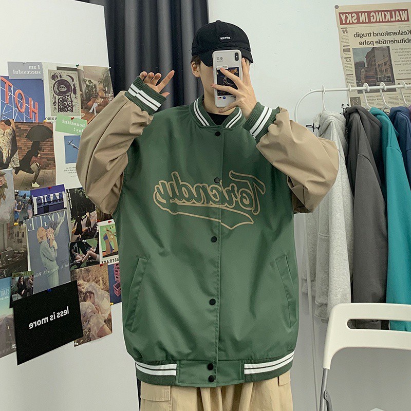 Áo khoác Bomber phong cách Hàn Quốc thời trang năng động cho nam