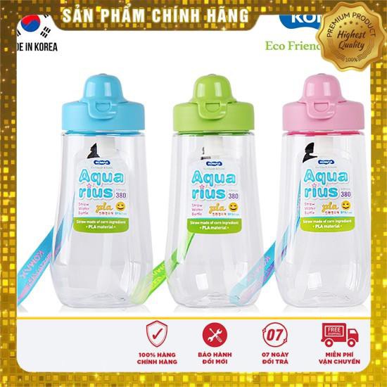 Bình nước nhựa trẻ em cao cấp Hàn Quốc KOMAX AQUARIUS 380ml