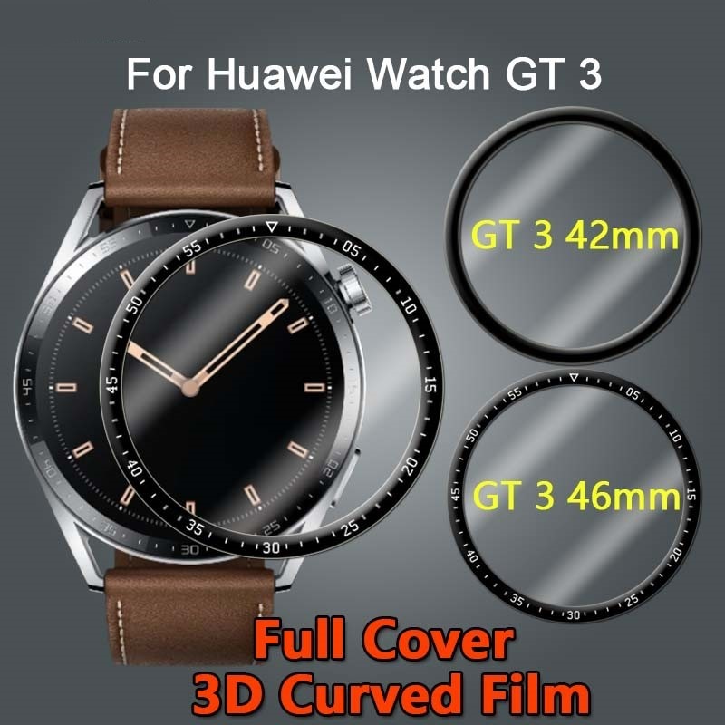 Kính cường lực HD bảo vệ mặt đồng hồ cho Huawei Watch GT3 46mm 42mm