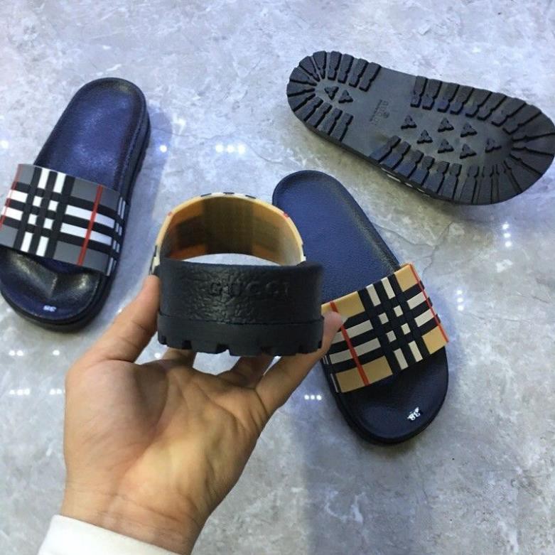 Dép nam nữ BBR hai màu vàng, xám mới nhất 2020