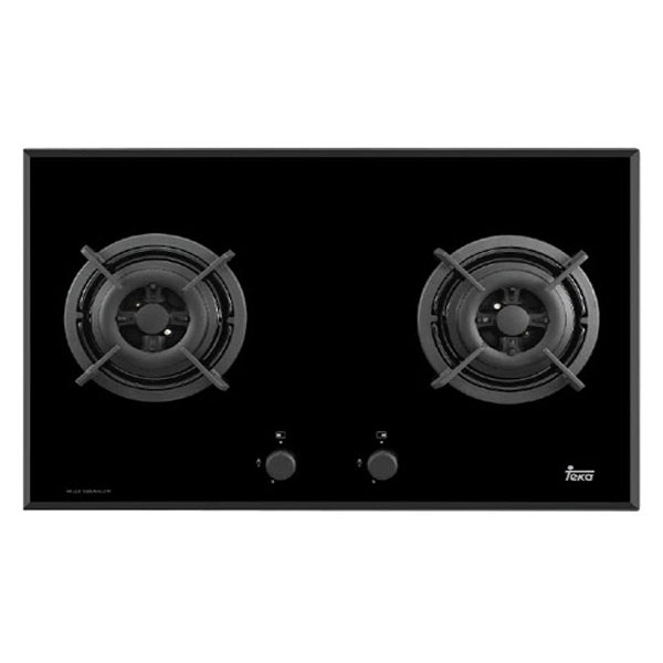 Bếp ga âm Teka GK Lux 73 2G - Kính chịu nhiệt, 2 bếp 03 vòng lửa, màu đen