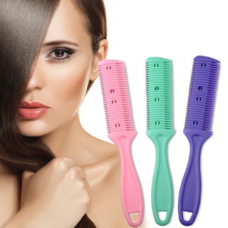 Convenient razor-shaped hair trimmer