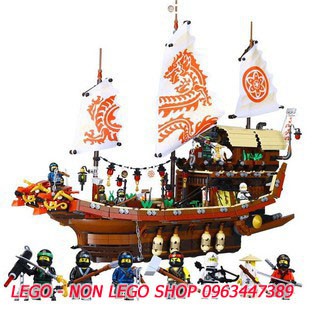Lắp Ghép Thuyền Rồng Ninja Destiny's Bounty T 1515