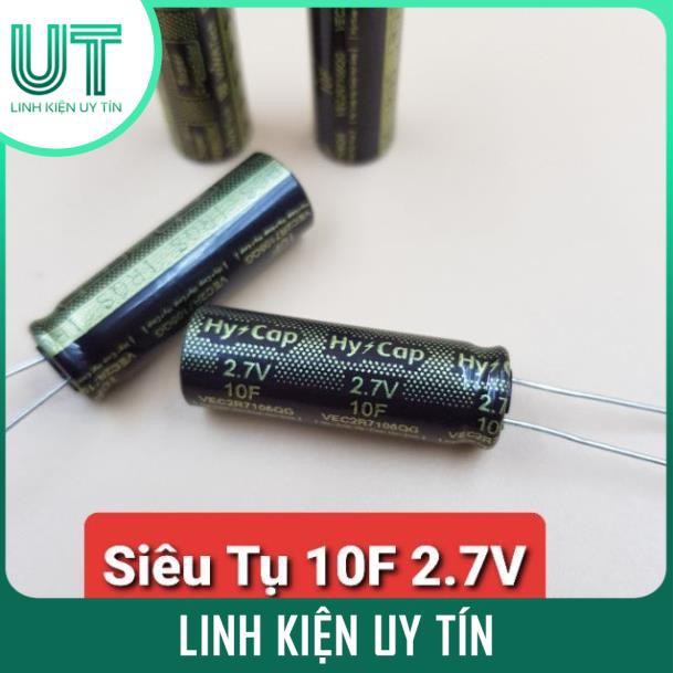 Siêu Tụ 2.7V 10F 11mAh 10F 2.7V