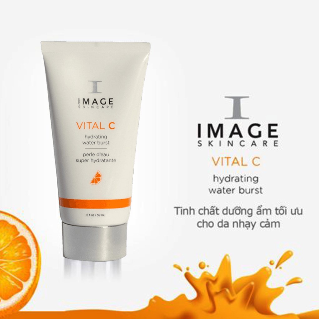 Serum Khóa Nước, Dưỡng Ẩm Da Image VITAL C Hydrating Water Burst 59ml