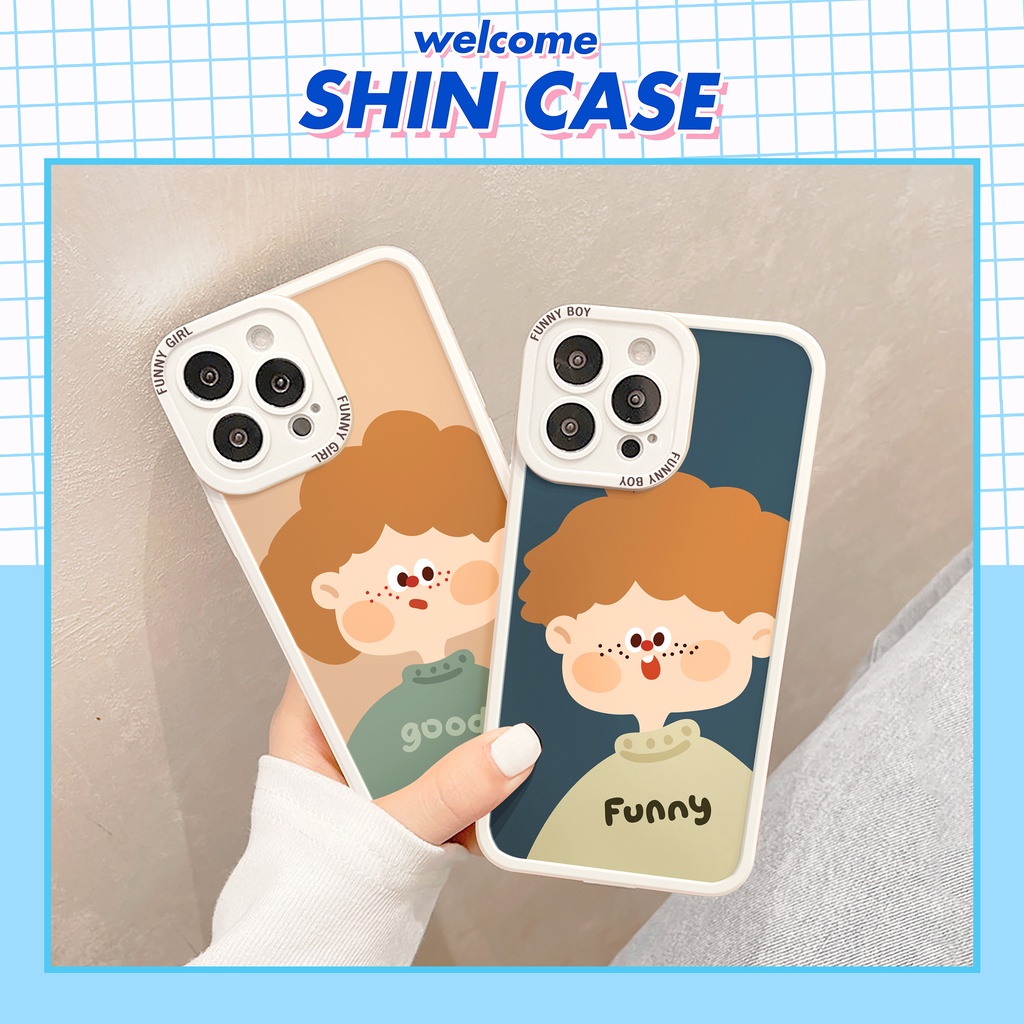 Ốp lưng iphone Good Couple bóng cạnh vuông 6/6plus/6s/6splus/7/7plus/8/8plus/x/xs/11/12/13/14/pro/max/promax/plus