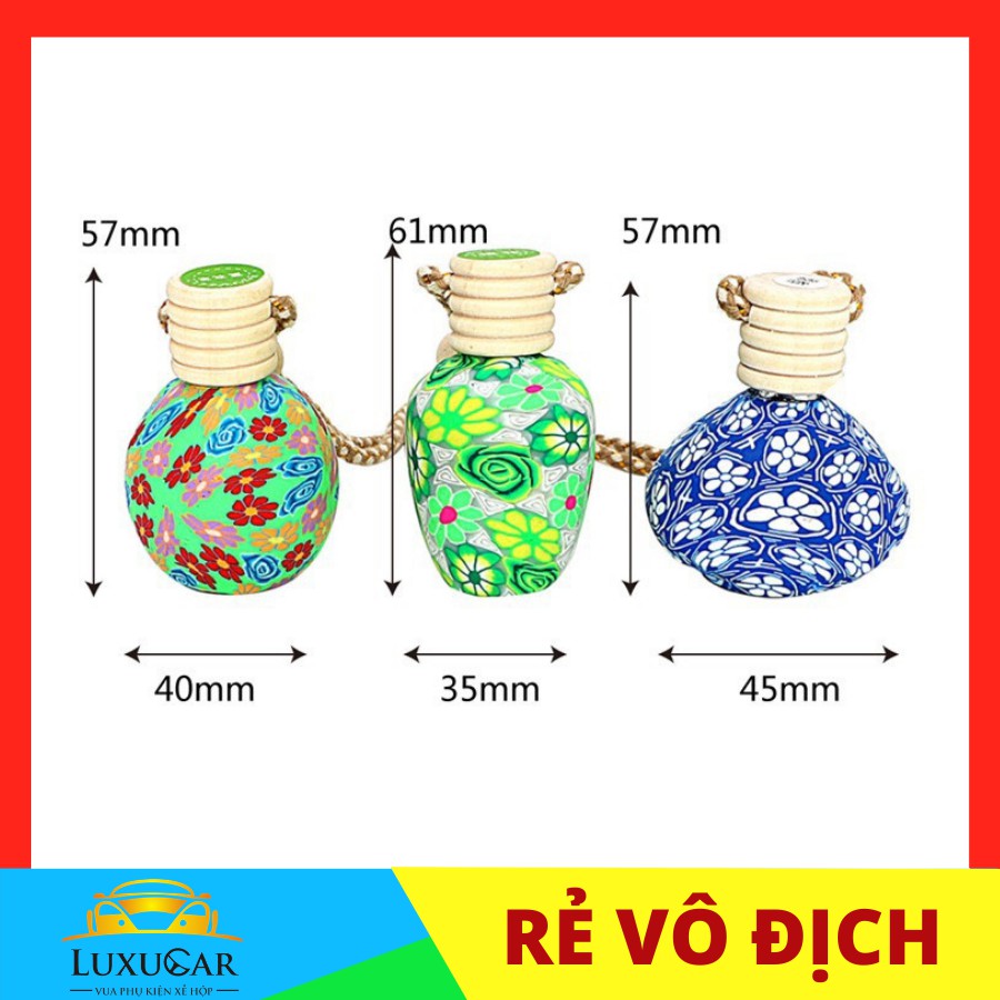 Tinh dầu nước hoa treo xe oto, xe hơi cao cấp - thơm lâu, khử mùi