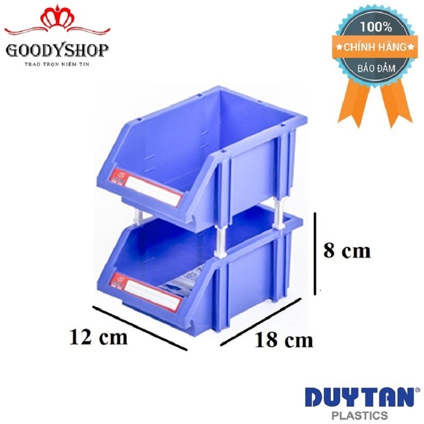 Combo 16 Cặp Kệ Dụng Cụ Nhỏ Duy Tân (12 x 18 x 8 cm) No.716 giúp bạn phân loại đồ đạc gọn gàng ngăn lắp