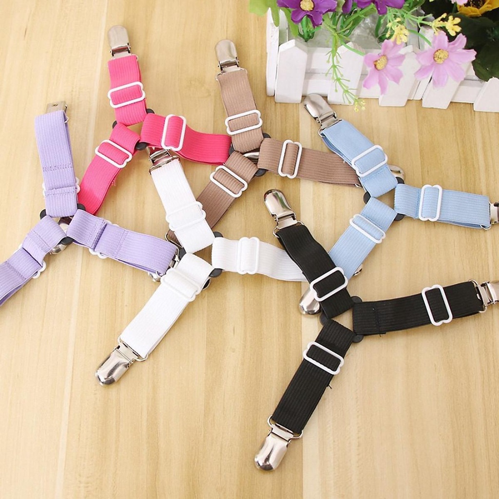 Set 4 Kẹp Ga Giường Cố Định Chống Tuột