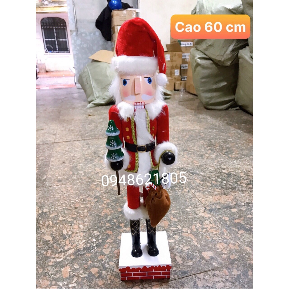 Lính chì các hình trang trí noel cao 38cm