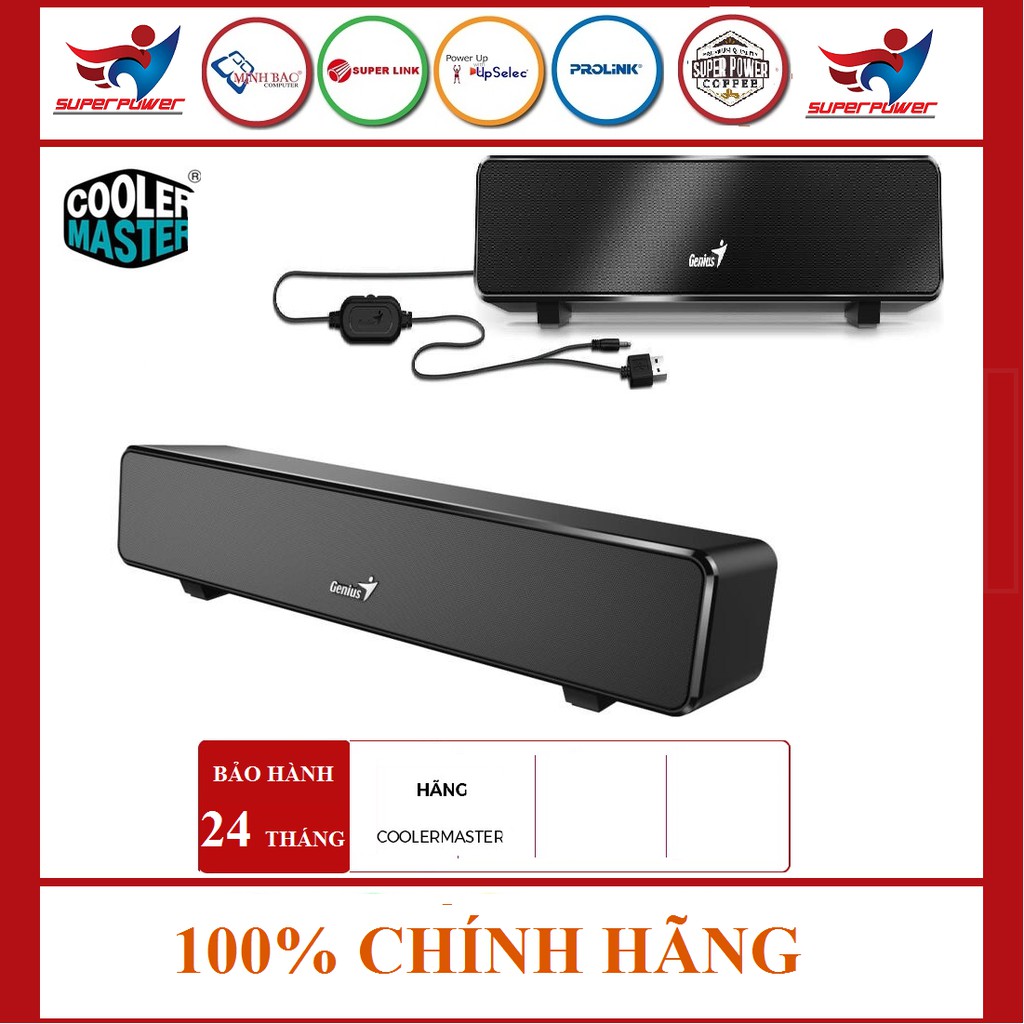 Loa máy tính Genius Soundbar 100 - Hàng chính hãng