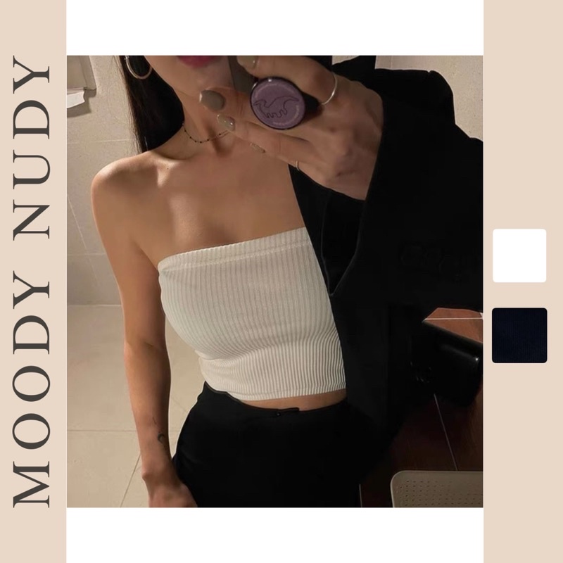 Áo ống croptop MOODY NUDY