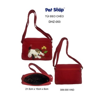 Túi đeo chéo người lớn form vừa PET SHOP DHZ-053