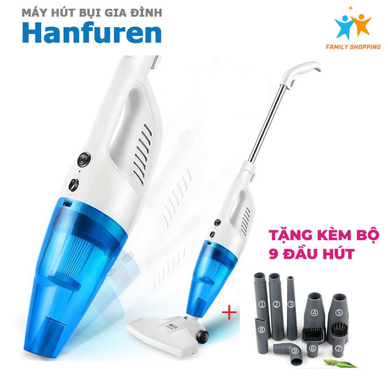 Máy hút bụi gia đình gia dụng 2in1 công suất mạnh đa năng tiện dụng lực hút 12000Pa TẶNG 9 ĐẦU HÚT | BigBuy360 - bigbuy360.vn