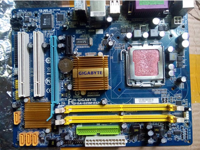 [SALE 10%] Bo mạch chủ, mainboard Gigabyte G31 DDR2 Socket 775 hàng renew