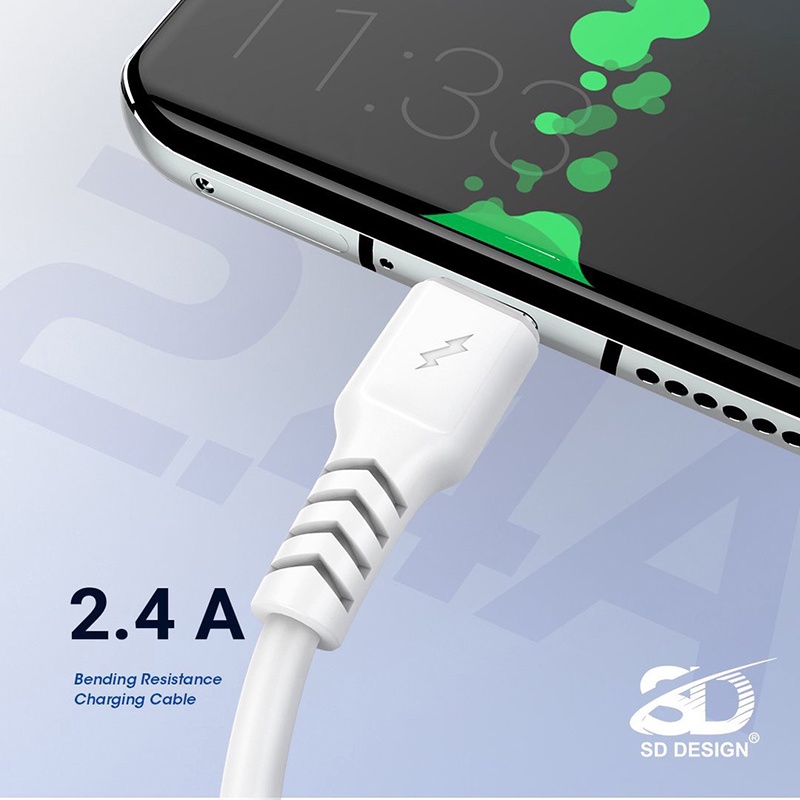 Cáp Sạc L6 chính hãng SD DESIGN sạc ổn định cho điện thoại - Mango_Ovil
