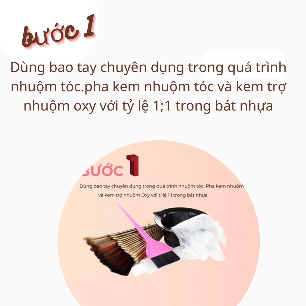 Thuốc nhuộm vàng ánh khói dành cho mọi loại tóc vào màu tốt hơn với nền tóc nâu