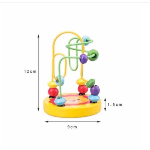 Combo 4 đồ chơi gỗ thông minh phát triển trí não cho bé - đàn gỗ, sâu, luồn hạt, tháp gỗ cho bé phát triển vượt trội
