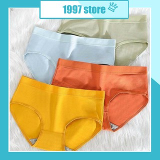 Quần Lót Cotton Cạp chun , quần lót cotton tăm tre viền lưới mẫu mới sexy Quần lót nữ cotton quần lót cotton 623 1997fas