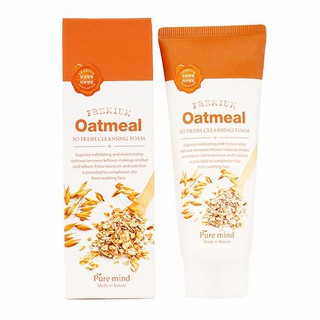 Sữa rửa mặt pure mind premium fresh cleansing foam hàng giầy tờ đầy đủ