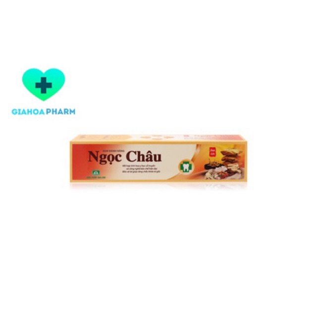 Kem đánh răng dược liệu Ngọc Châu 100g / 170g (Hoa Linh) - Ngừa sâu, cao răng, nhiệt, lở loét miệng, chảy máu chân răng